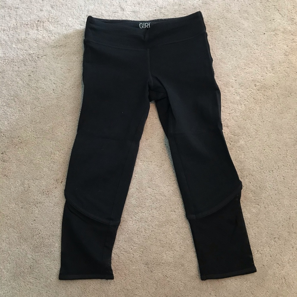 Athleta Capris with Mesh